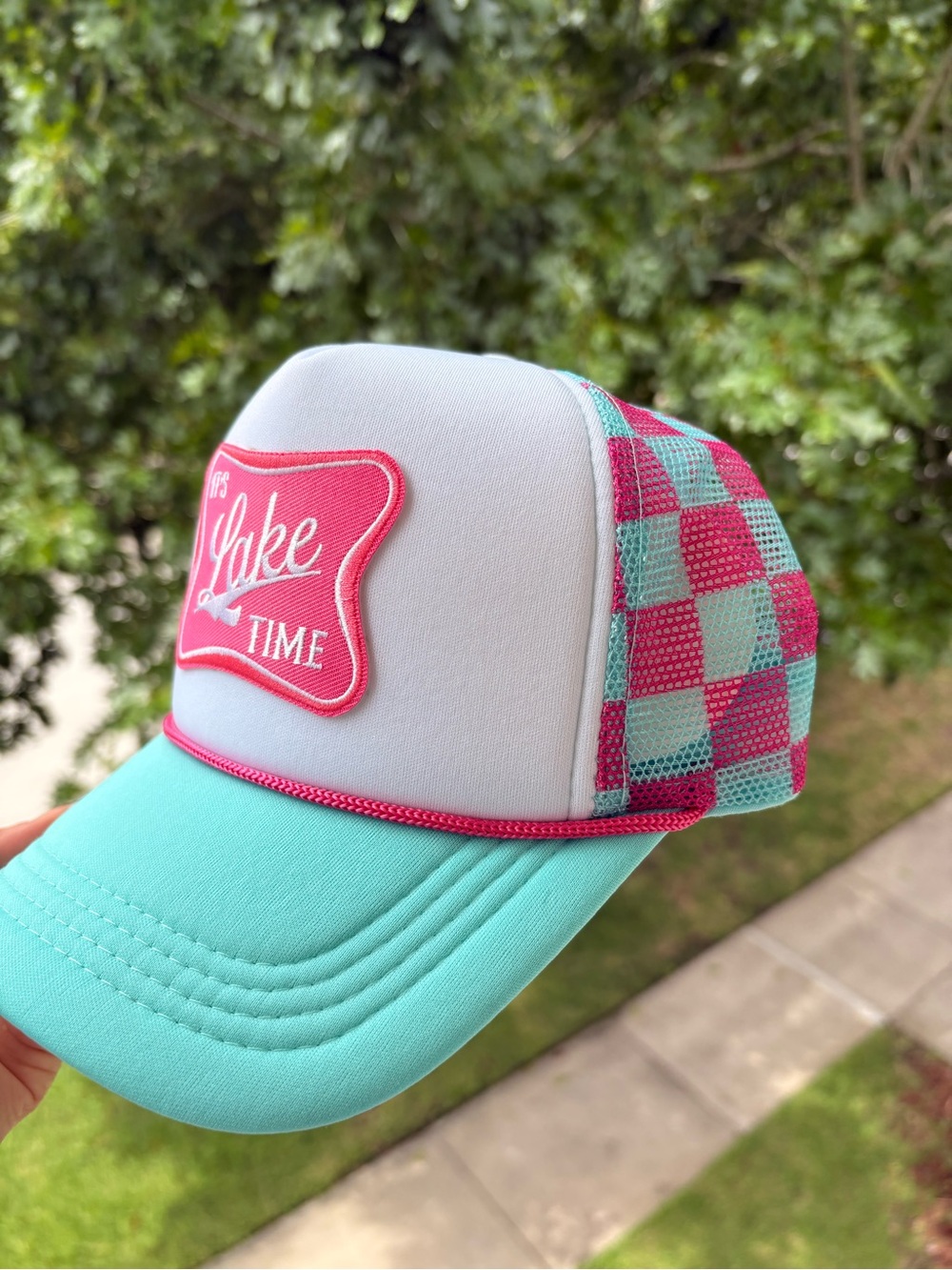 It’s Lake Time + Day Drinker Trucker / SnapBack hat - Picture 4 of 5
